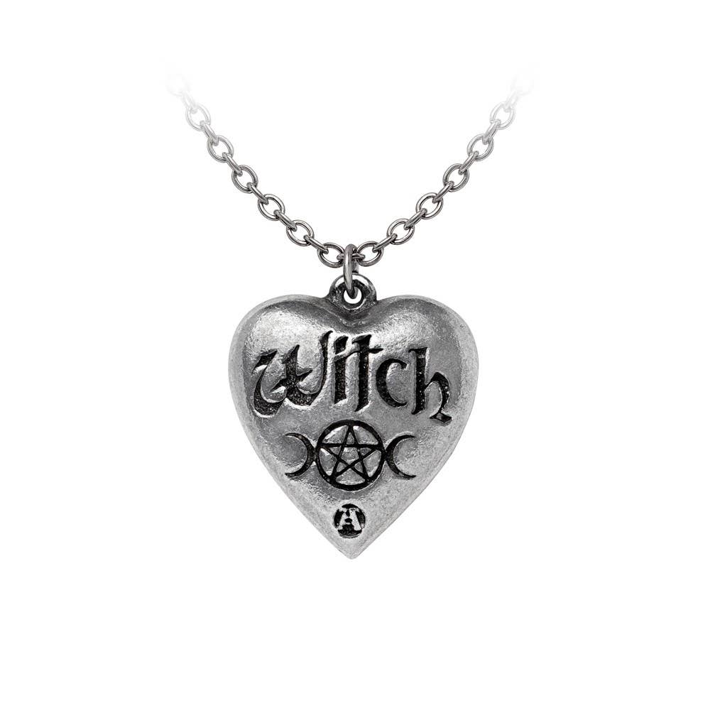 Witch Heart Necklace