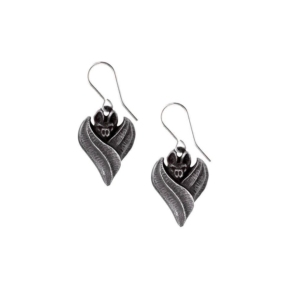 Evil-Ution Bat Earrings