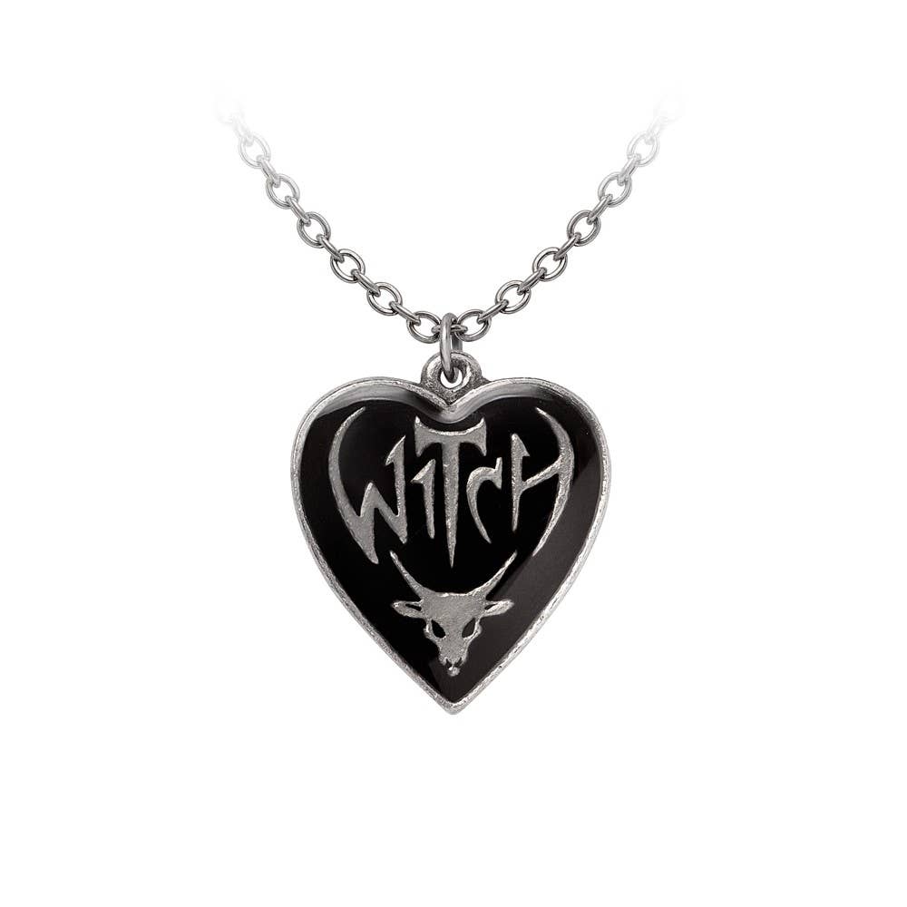 Witch Heart Necklace