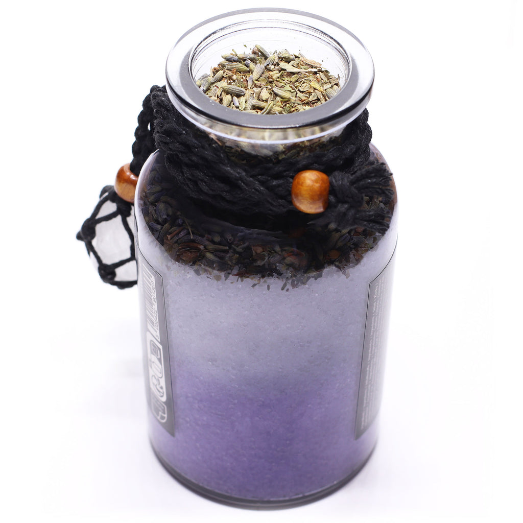 Bath Spell Potion & Quartz Crystal Amulet - Cleansing