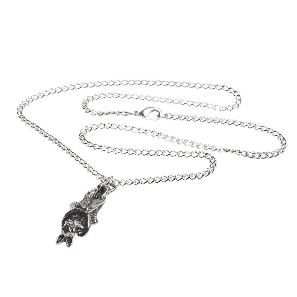 Awaiting The Eventide Bat Necklace