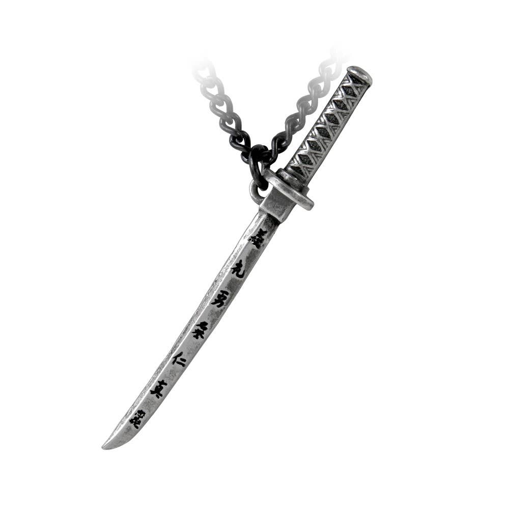 Bushido Samurai Sword Necklace