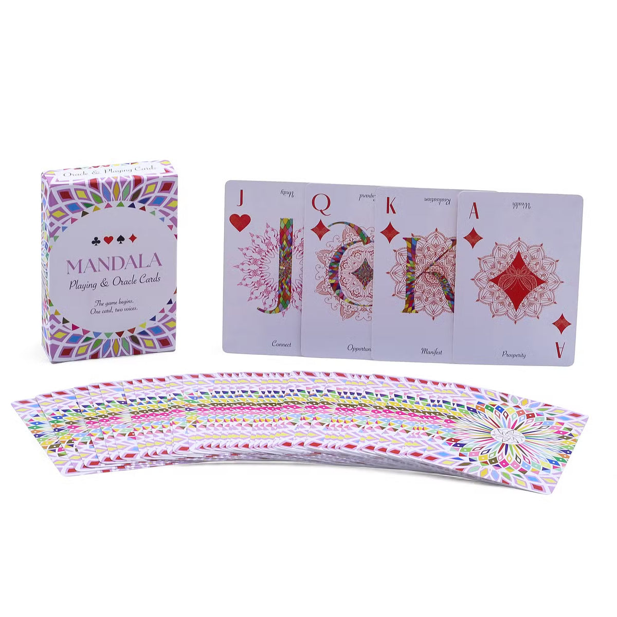 Oracle & Playing Cards – Kaleidoscope Symmetry