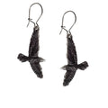 Black Raven Earrings