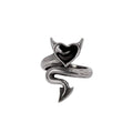 Devil Heart Ring - Adjustable
