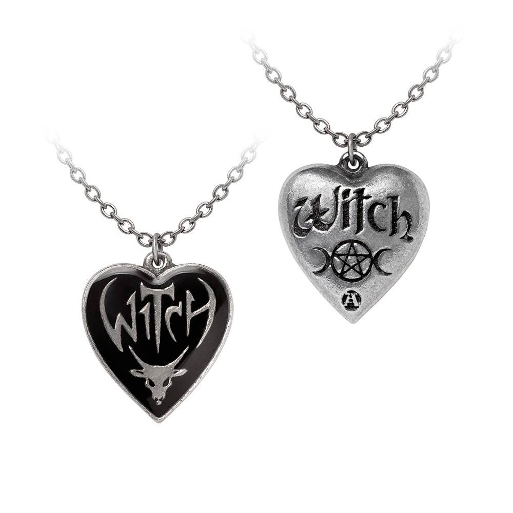 Witch Heart Necklace