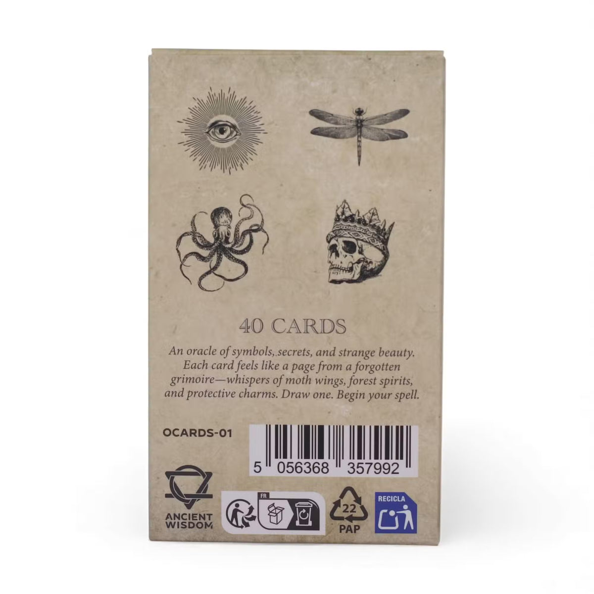 The Spellbook Oracle Cards - Witchcraft Deck