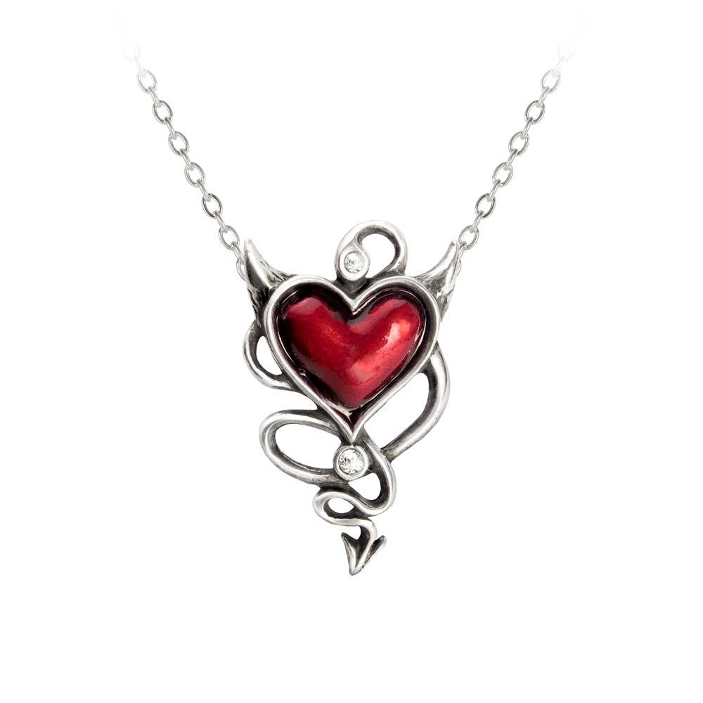 Devil Heart Necklace
