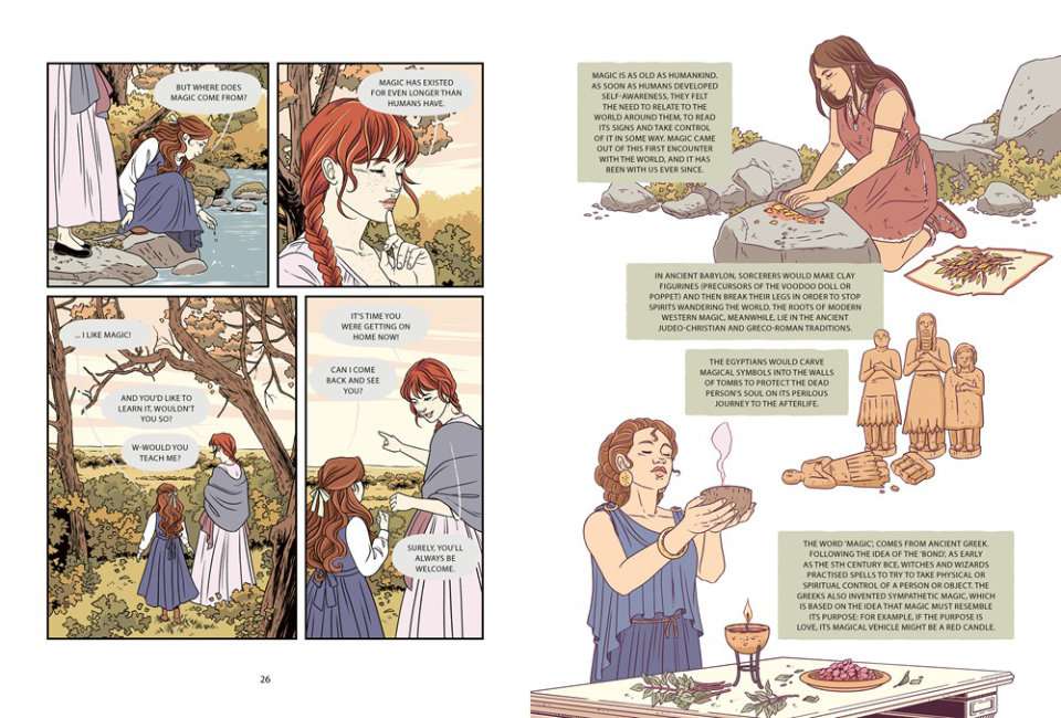Witchcraft: A Graphic History Book