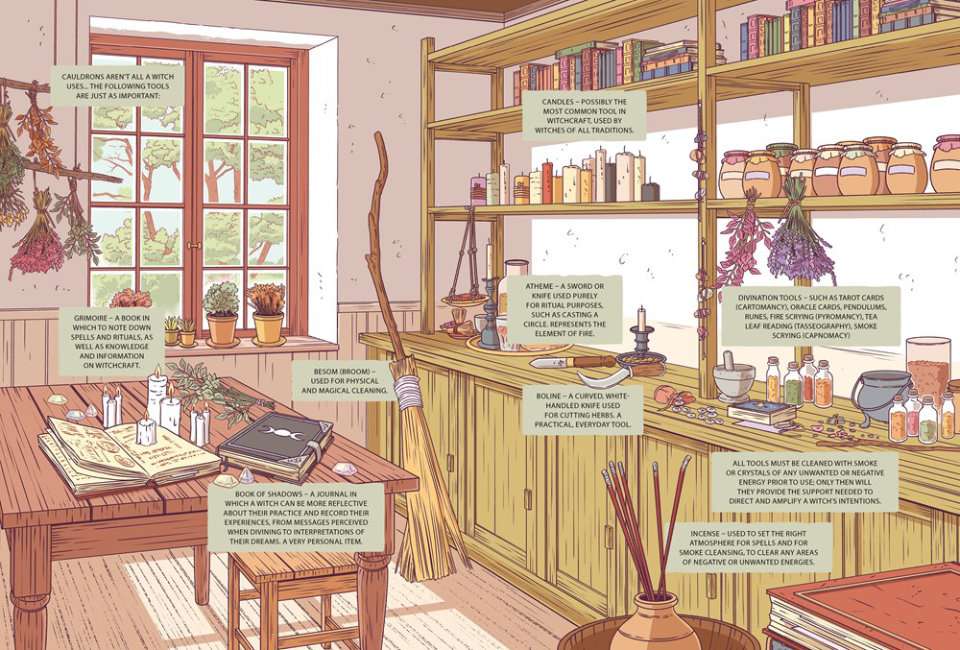 Witchcraft: A Graphic History Book