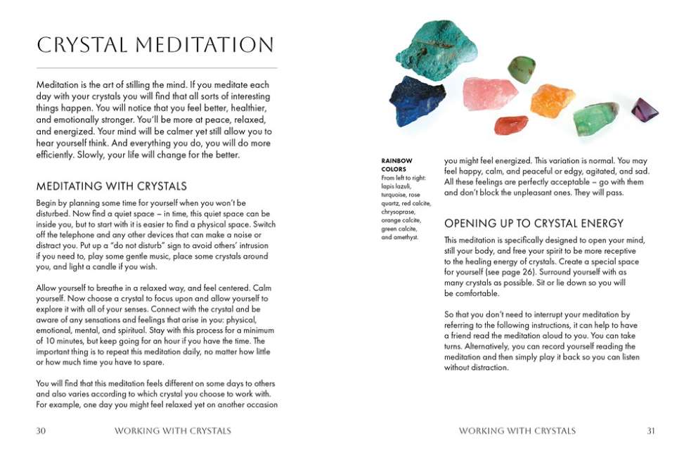 The Pocket Crystal Healer Book
