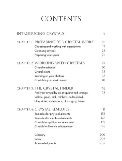 The Pocket Crystal Healer Book