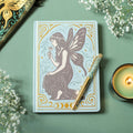 Fairy Tales Notebook with Aventurine Crystal Pen