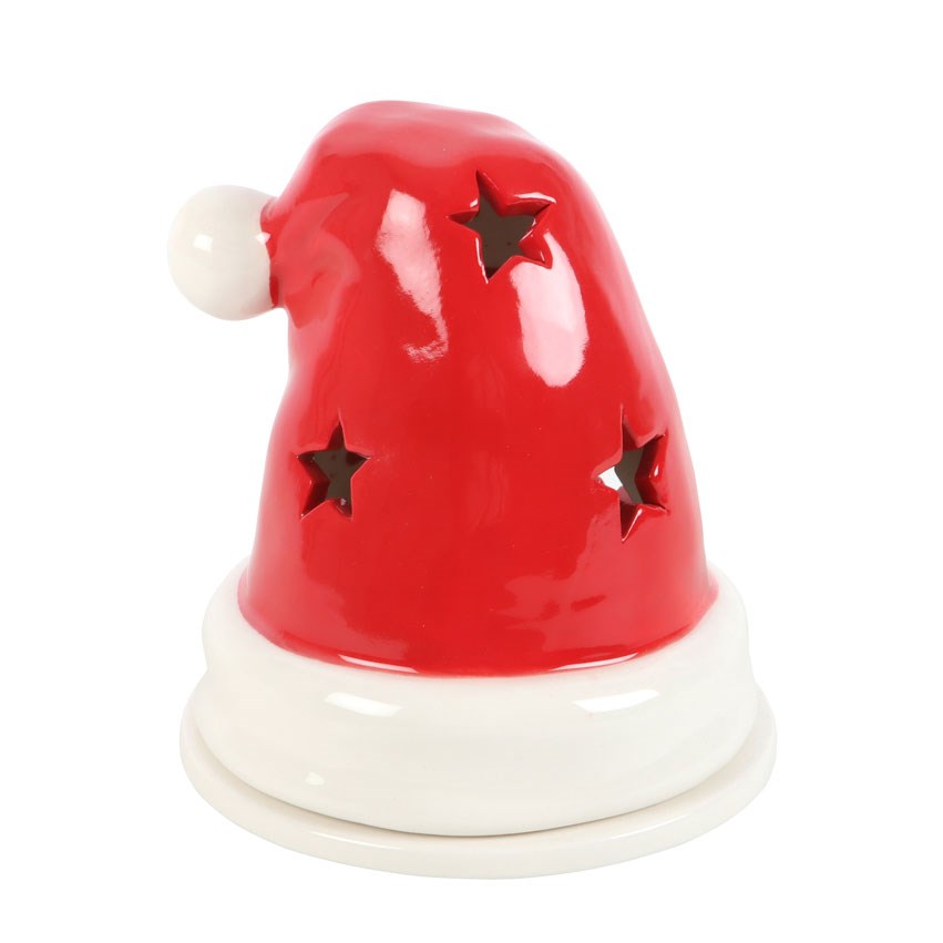 Santa Hat Tealight Holder & Incense Cone Burner