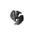 Made of the Night Raven Ring - Adjustable