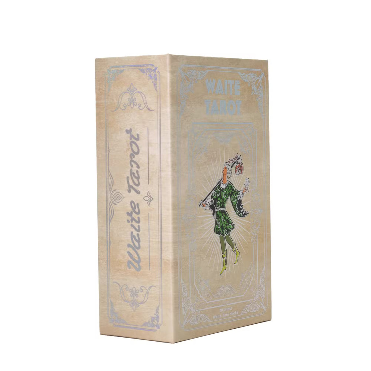 Silver Foil Waite Tarot Card Set - With Booklet
