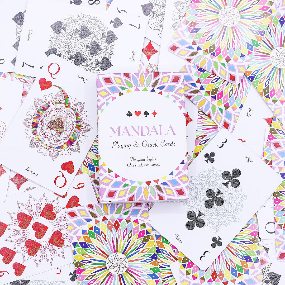 Oracle & Playing Cards – Kaleidoscope Symmetry