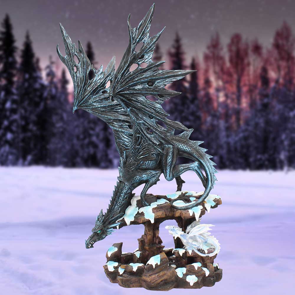 Ice Dragons Wisdom Ornament 47cm