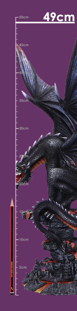 Lava Dragon Ornament 49cm