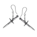 Hand Of Macbeth Dagger Earrings