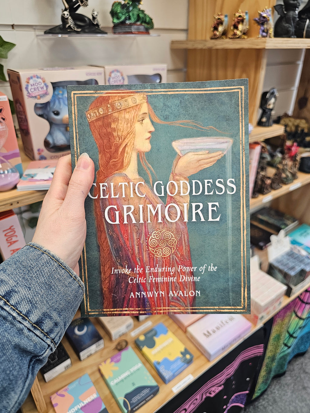 Celtic Goddess Grimoire Book