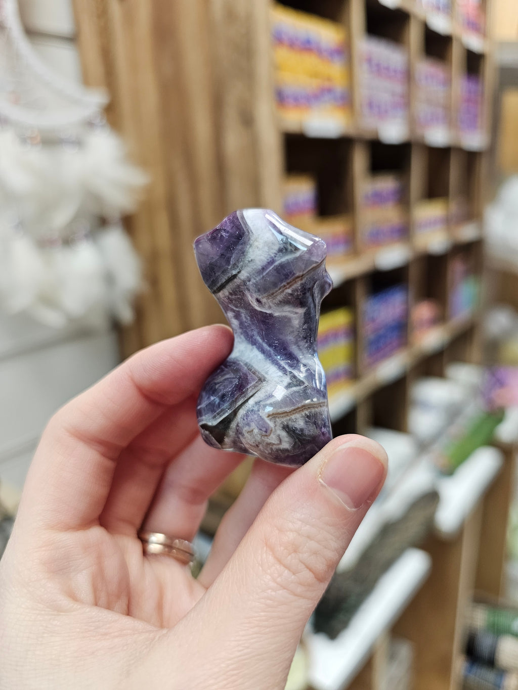 Amethyst Goddess Bust Figurine
