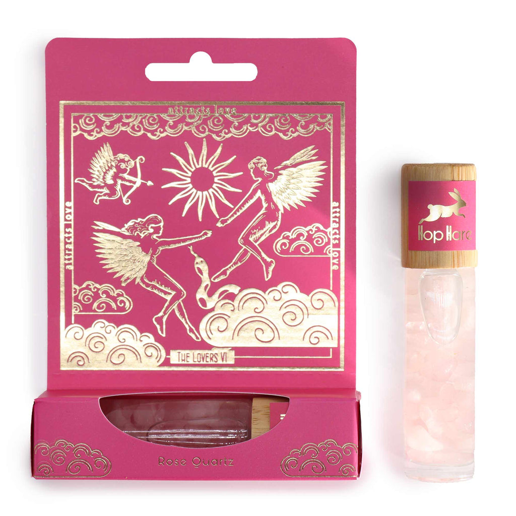 Essential Oil Rose Quartz Roll On - The Lovers