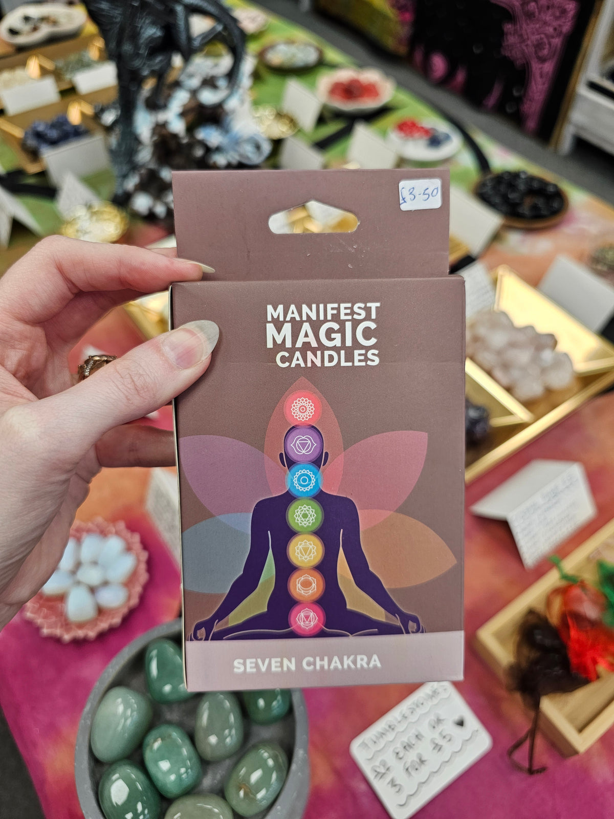 7 Chakra Magic Candles