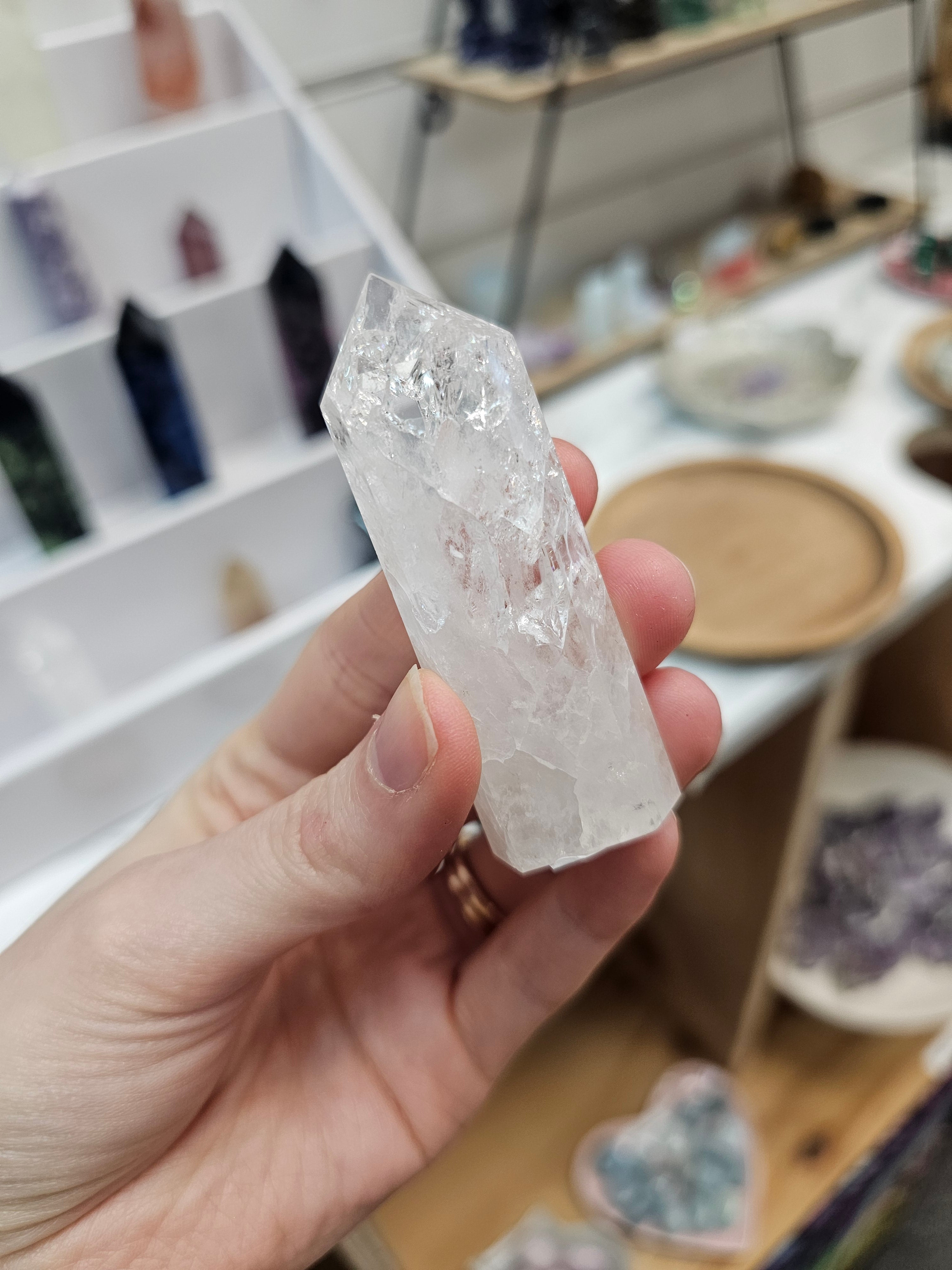 Ice Quartz Crystal Tower