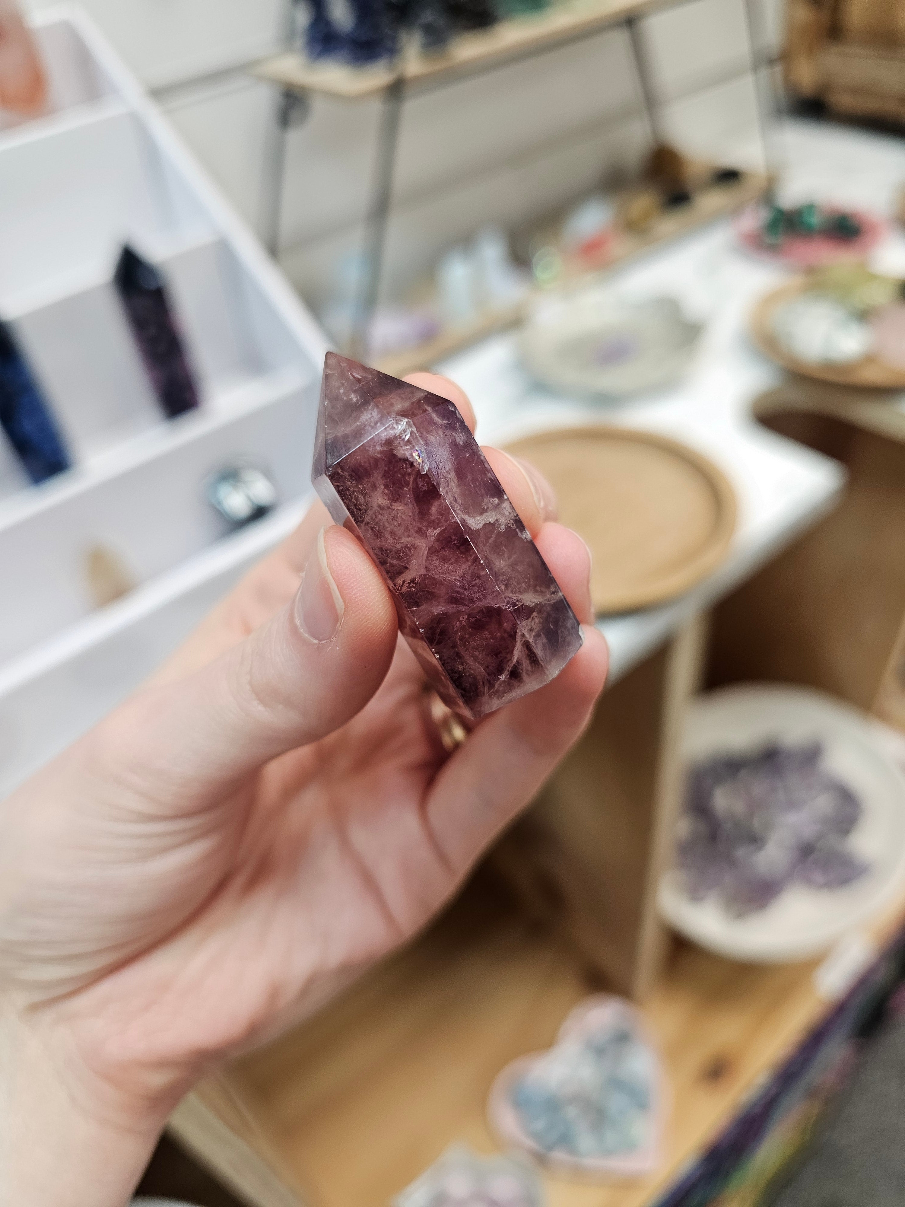 Candy Fluorite Crystal Tower