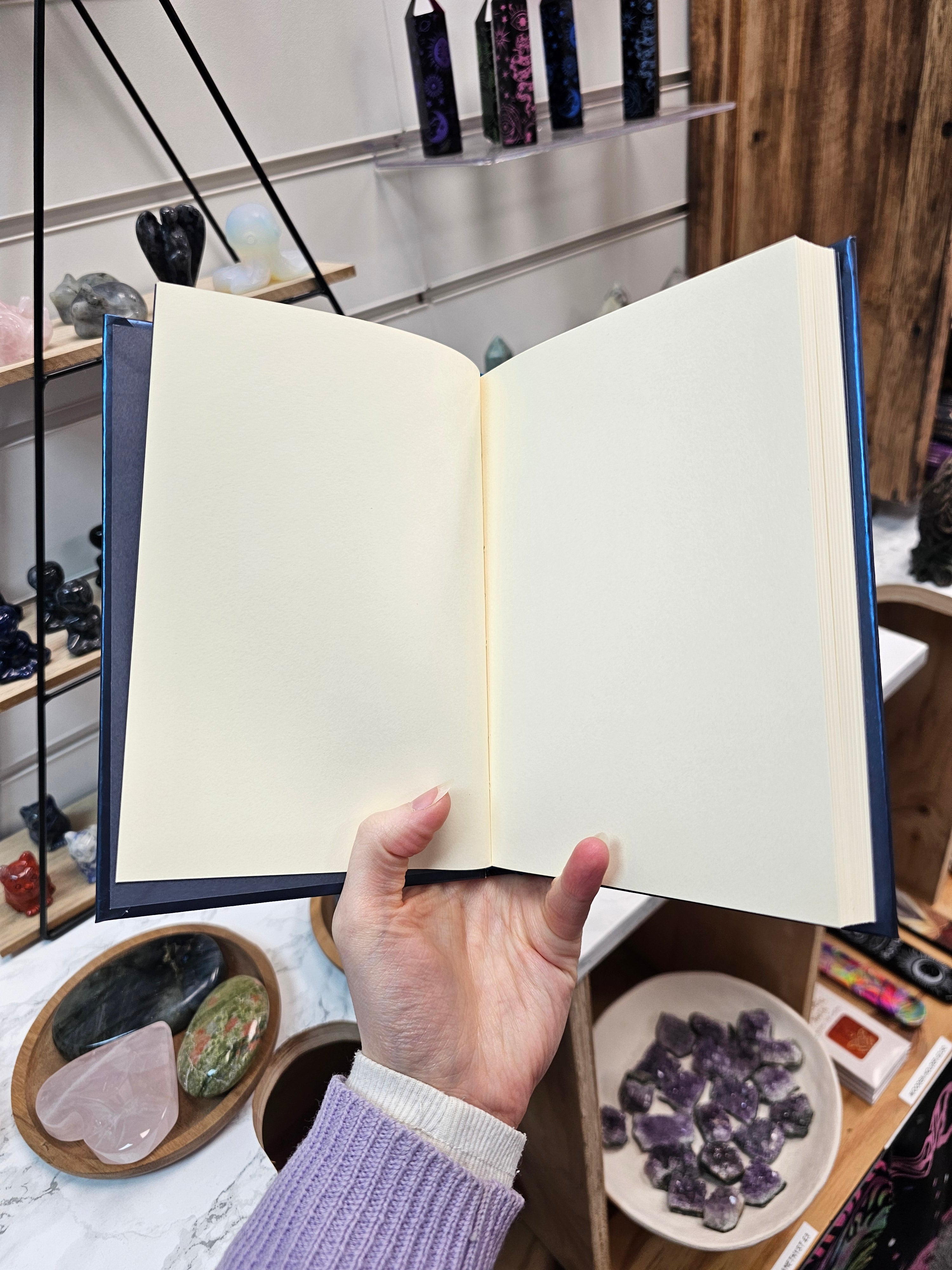 Book Of Shadows Resin Journal