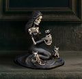 Eternal Affection Ornament - Skeleton Cats