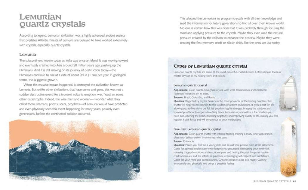 The Ancient Power Of Crystals Book