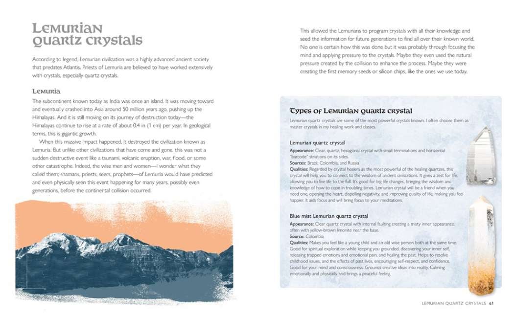 The Ancient Power Of Crystals Book