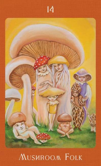 Mushroom Folk Oracle Card Deck