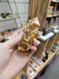Crazy Lace Agate Crystal Tower