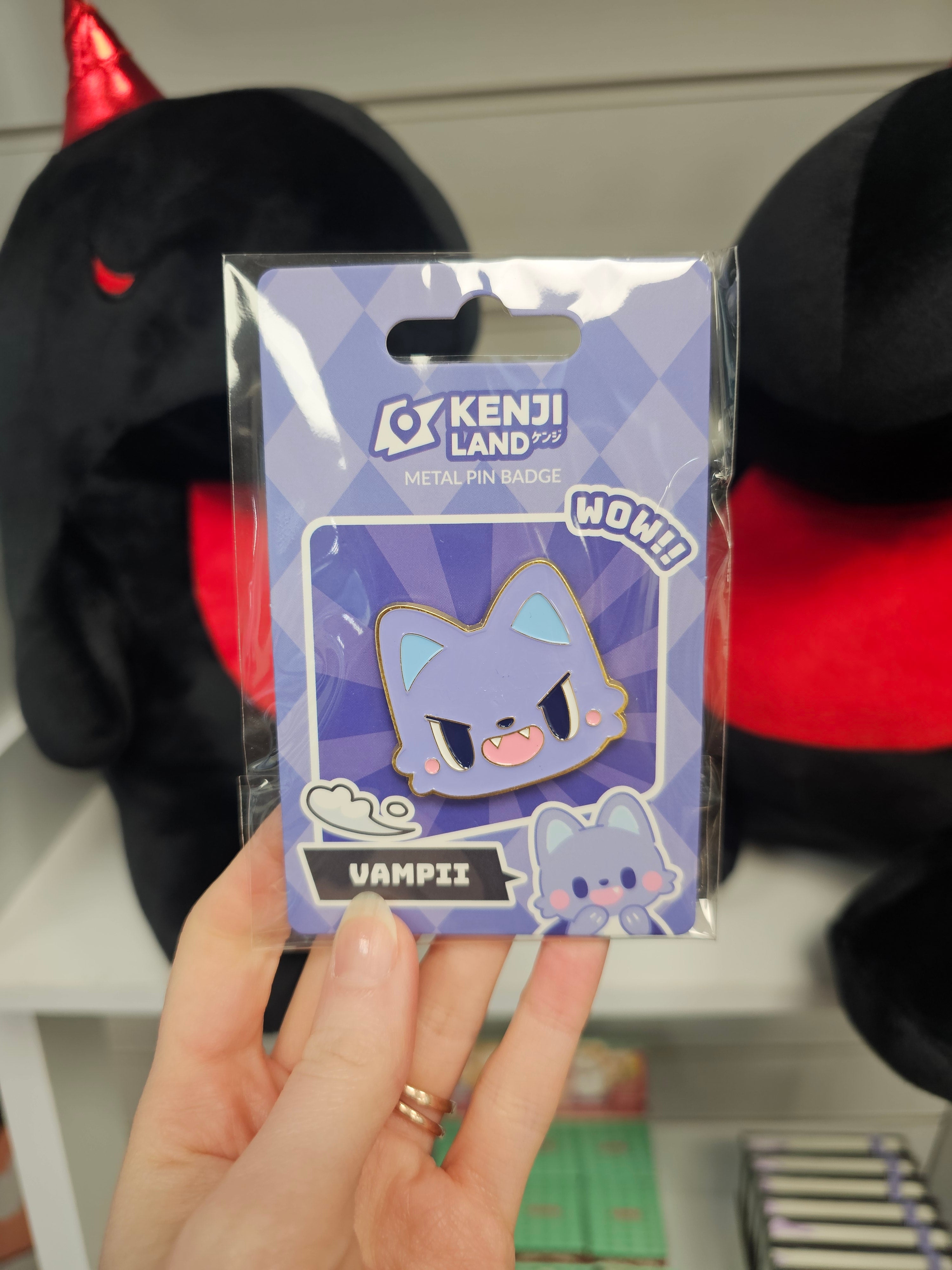 Vampii Metal Pin Badge