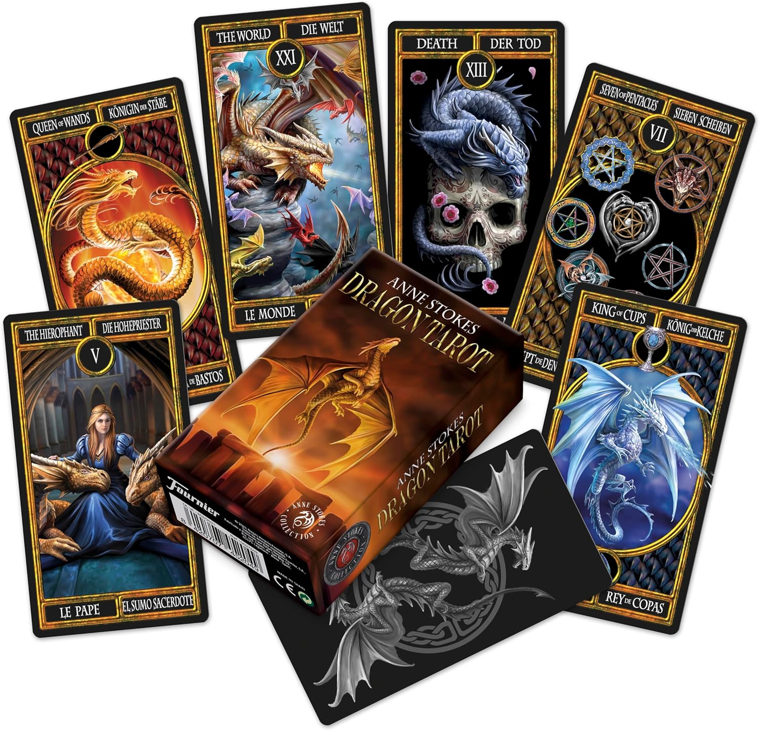 Anne Stokes Dragon Tarot Card Deck