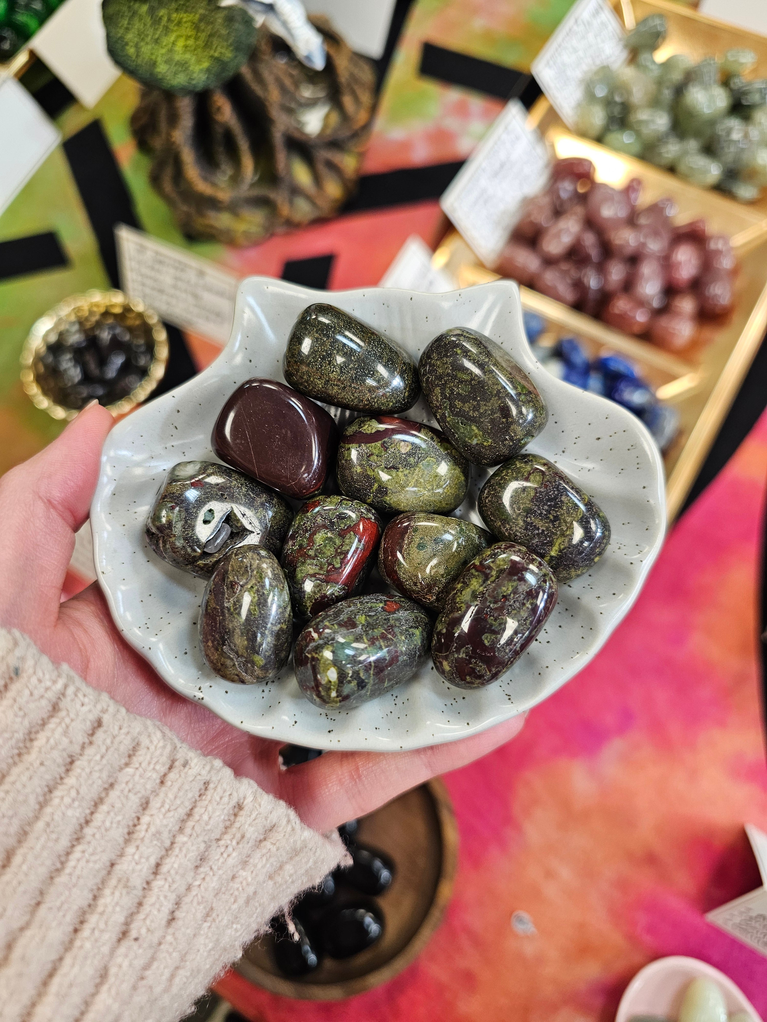 Dragons Blood Crystal Tumblestone