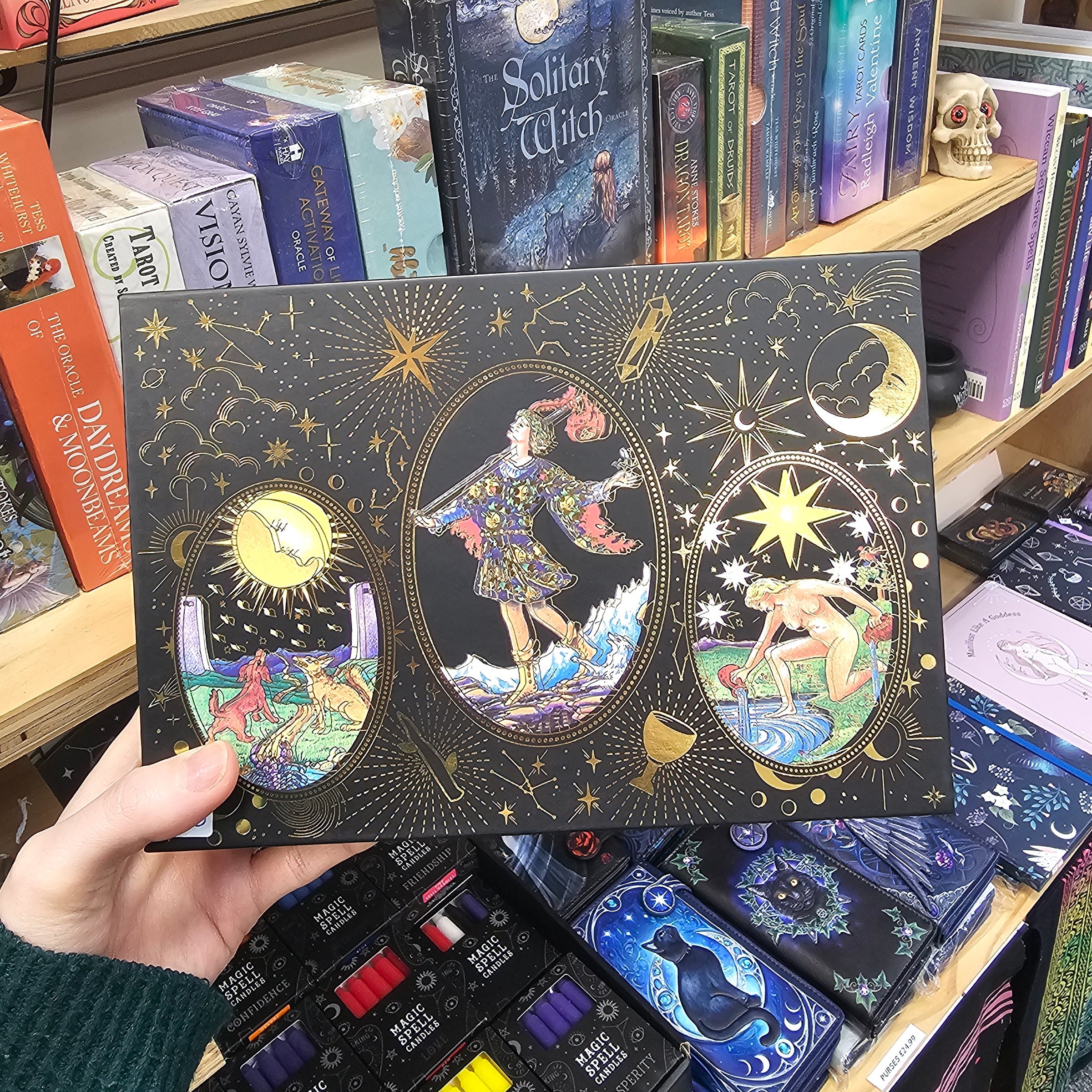 Gold Tarot Gift Set