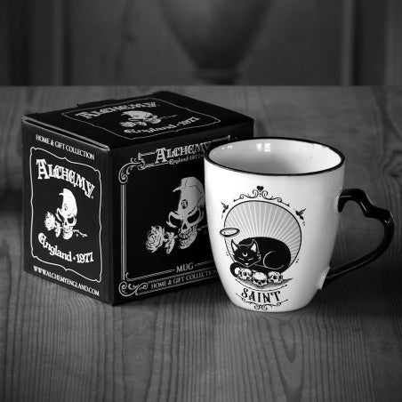 Saint/Sinner: Cat Mug Double Sided