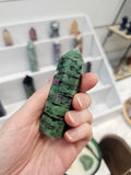 Ruby in Zoisite Crystal Tower