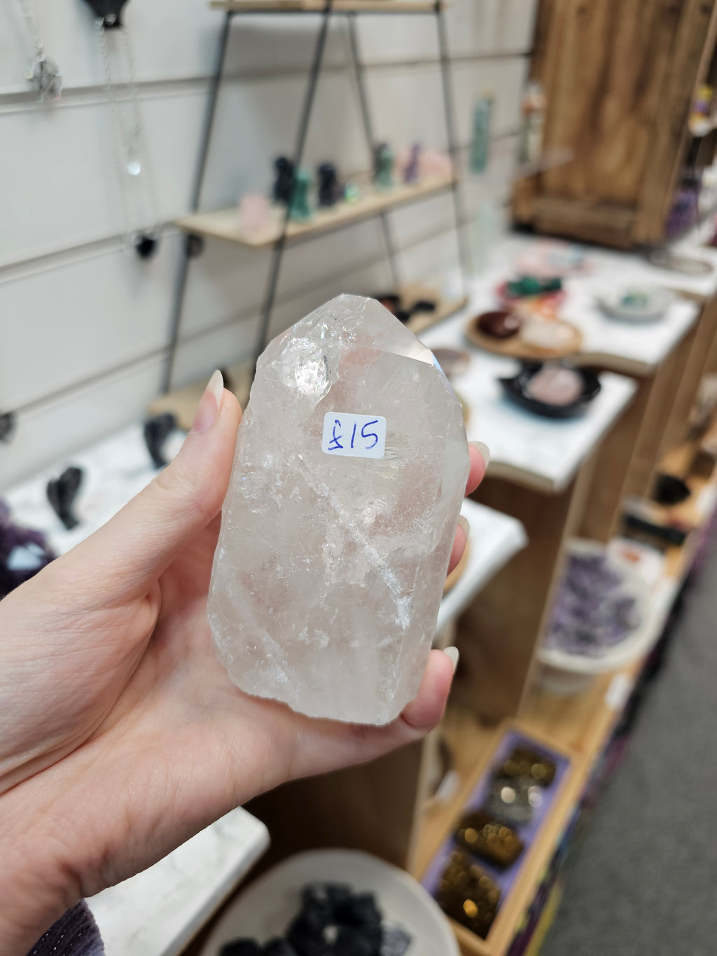 Clear Quartz Crystal Chunk