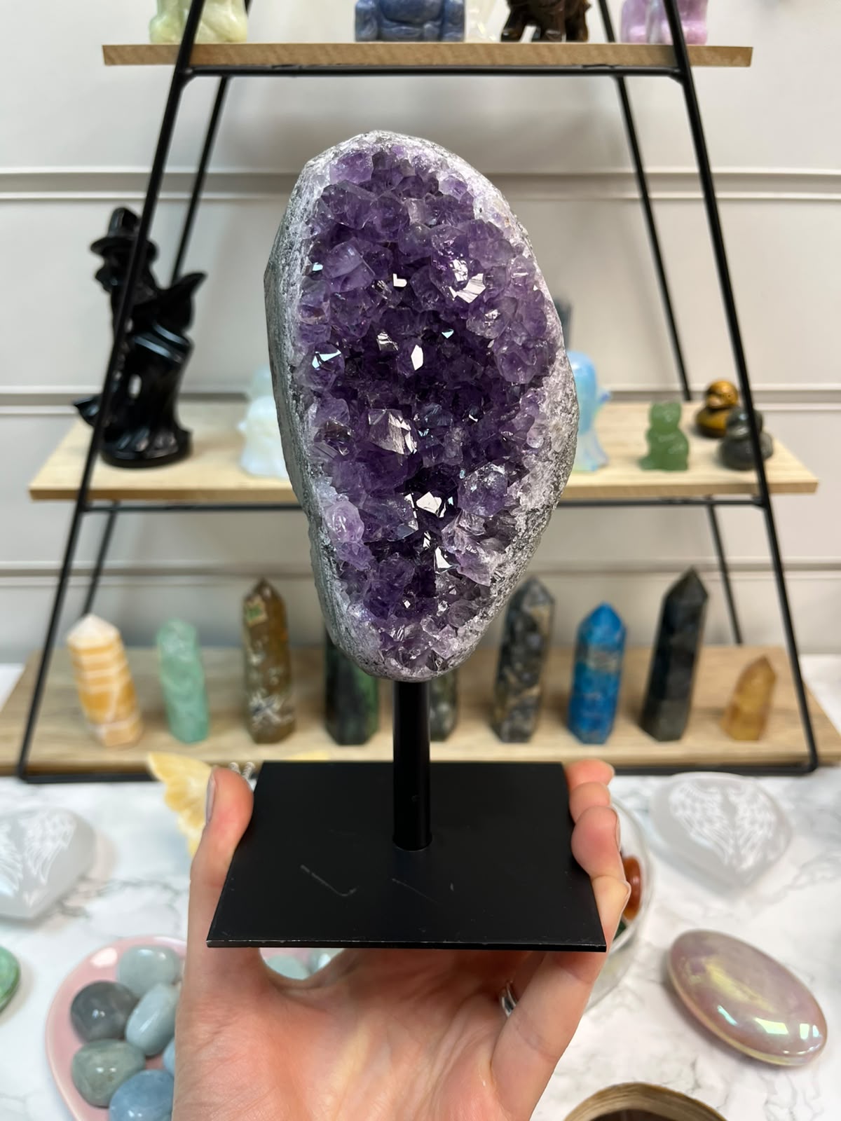 Amethyst On Stand