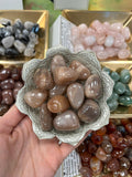 Peach Moonstone Tumblestone Crystal