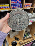 Mushroom Plate Incense Holder