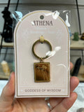 Athena Goddess Keyring