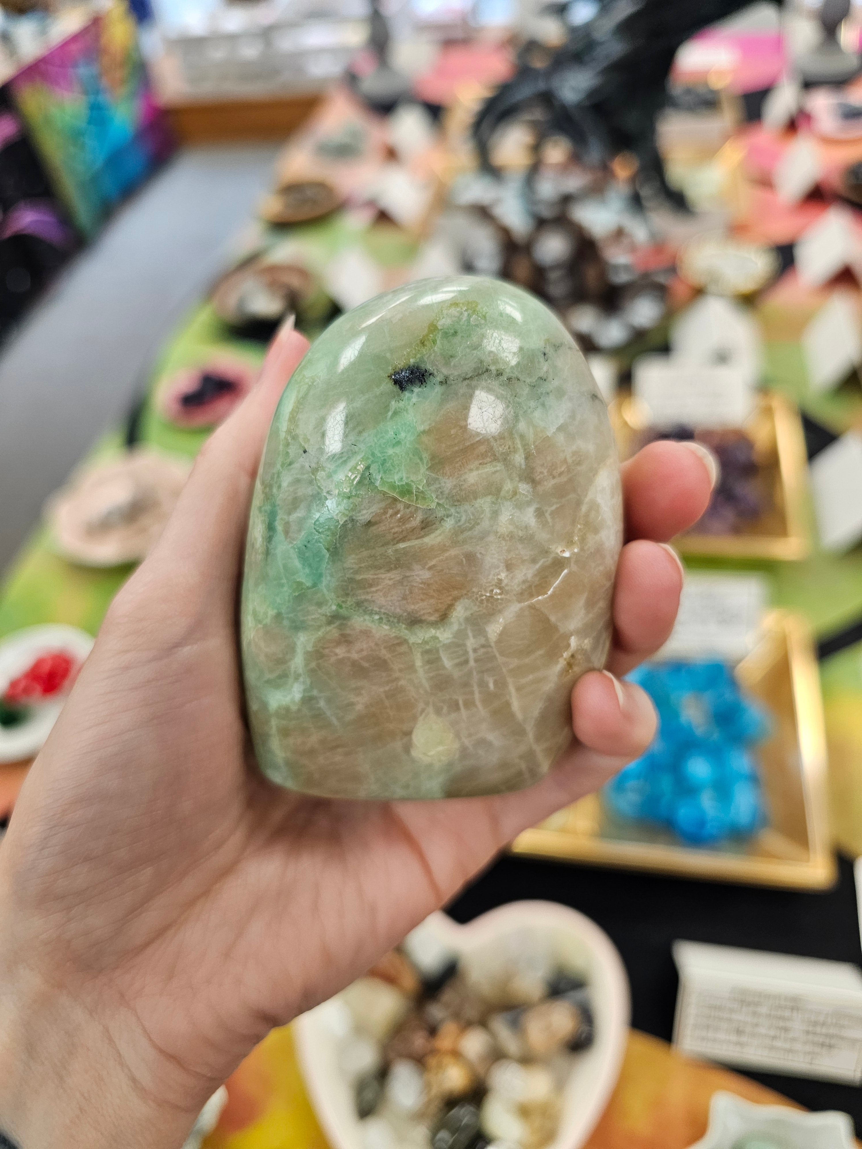 Garnierite Crystal Freeform