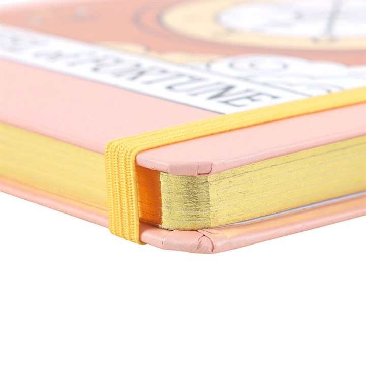 The Wheel of Fortune Vintage Tarot A5 Journal
