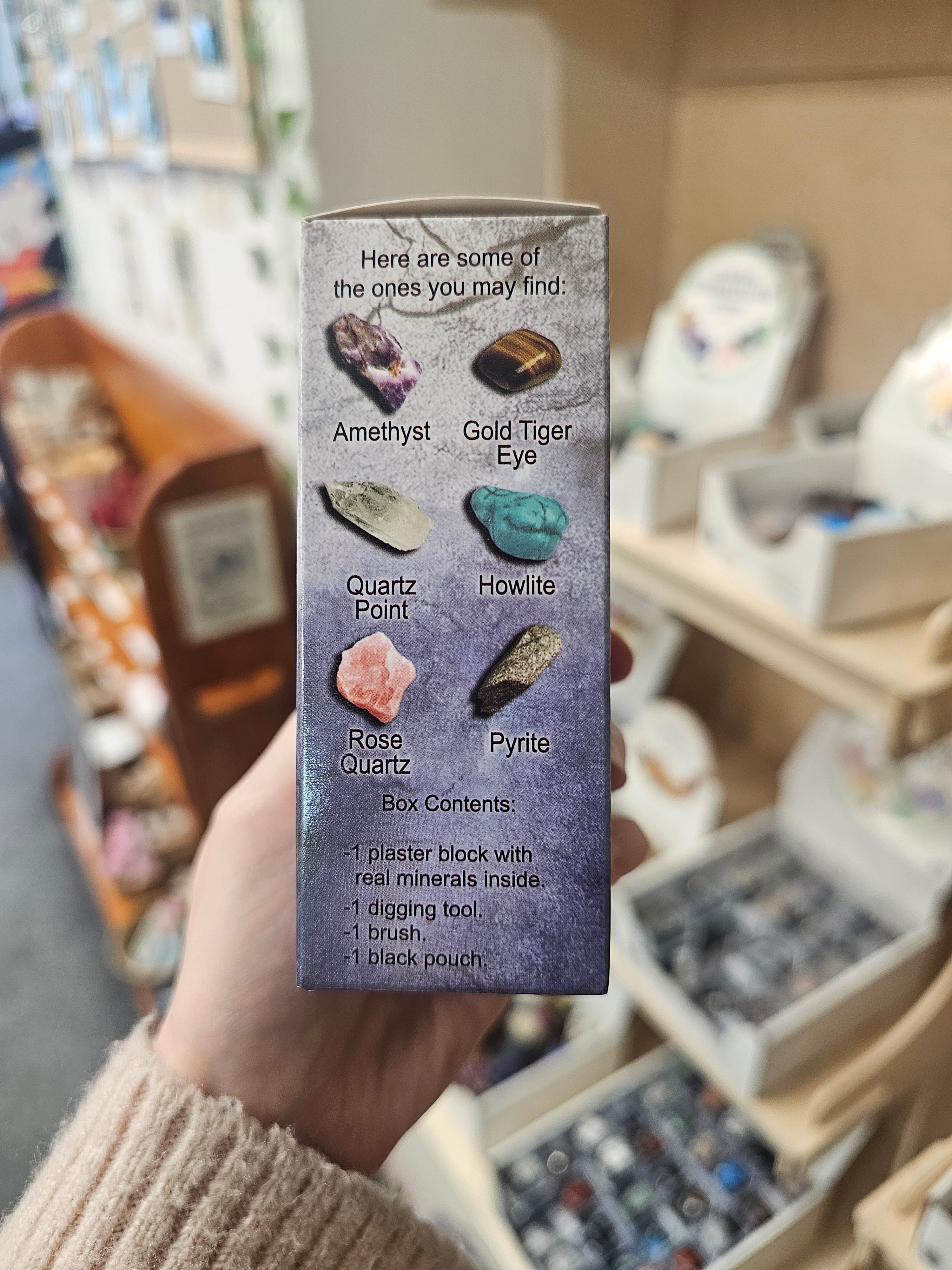 Dig Your Own Minerals Gift Set